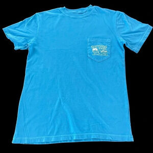 NWOT Southern Fried Cotton Unisex Size Small Crewneck Pocket Tee T shirt New S